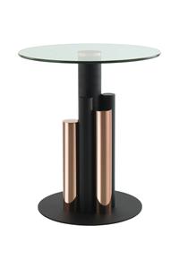 Kayoom Bijzettafel je Ontario 225 Modern design, tweekleurige zuilenonderstel, blikvanger element (1 stuk)