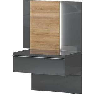 Places of Style Nachtkastje Onyx UV gelakt, met soft-closefunctie, met ledverlichting
