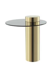 Kayoom Bijzettafel Ontario 125 Gold / Grau