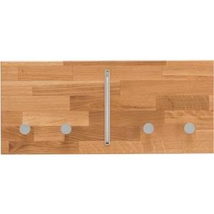 Home affaire Kapstok Dura van mooi massief wildeikenhout, breedte 50 cm