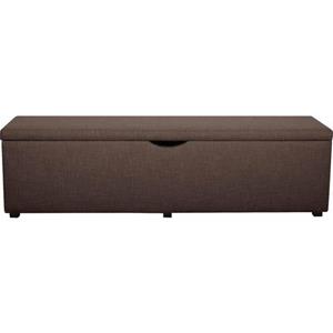 Places of Style Hockerbank Standaard met bergruimte, breedte 120 cm of 160 cm, ook geschikt als garderobebank of slaapbank