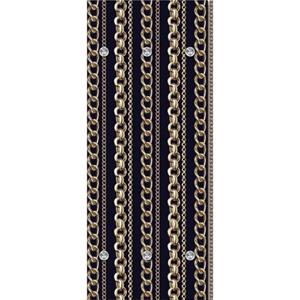 Queence Kapstok Kettingen met 6 haken, 50 x 120 cm