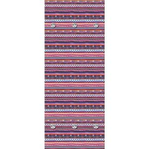 Queence Kapstok Strepen in de breedte met 6 haken, 50 x 120 cm