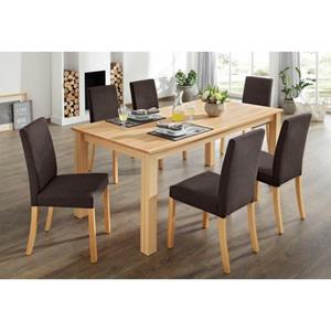 Home affaire Eettafel Luisa van massief beukenhout, in 4 tafelbreedten te bestellen