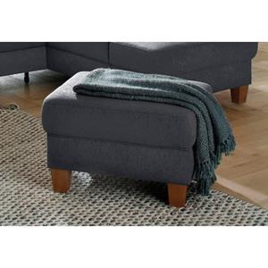 Home affaire Hocker Alta met binnenvering en contrastnaad, poten beuken eikenkleur