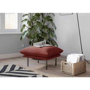 Andas Hocker Stine Bijzonder design door kussen-look en opstaande naad, design by Morten Georgsen