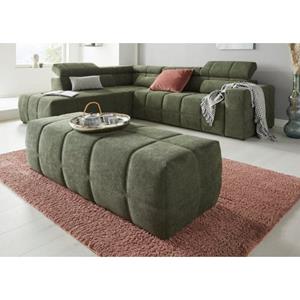 DOMO collection Hocker BRANDON met golfvering