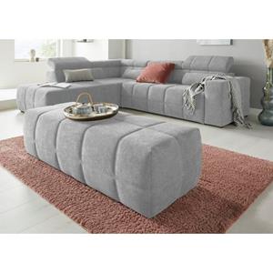 DOMO collection Hocker BRANDON grote uitvoering passend bij 'brandon', ook in cord