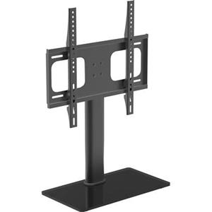 VCM Universal TV VESA Standfuß Aufsatz Erhöhung Alu Fernseh Ständer Glas B-TTS-400