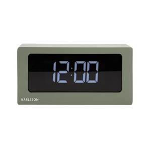 Karlsson Table clock Boxed LED jungle green