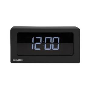 Karlsson Table clock Boxed LED black