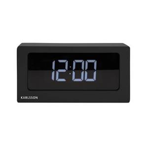 Karlsson Table clock Boxed LED black