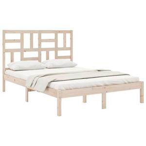 vidaXL Bedframe massief hout 120x190 cm Small Double