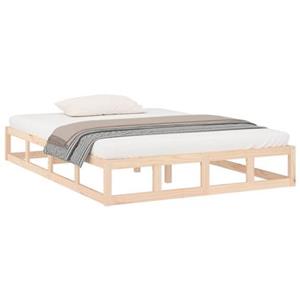 VidaXL Bedframe massief hout 150x200 cm 5FT King Size