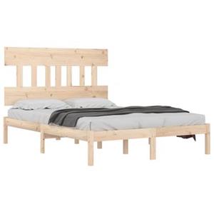 VidaXL Bedframe massief hout 140x200 cm