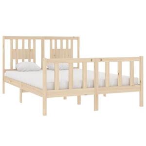 VidaXL Bedframe massief hout 135x190 cm 4FT6 Double