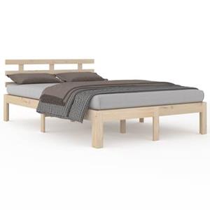 VidaXL Bedframe massief hout 200x200 cm