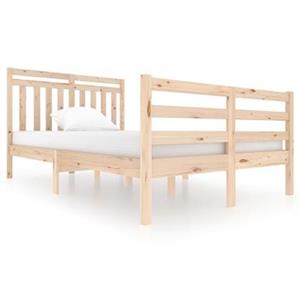 VidaXL Bedframe massief hout 120x200 cm