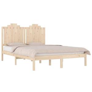 VidaXL Bedframe massief grenenhout 120x200 cm