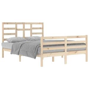 vidaXL Bedframe massief hout 140x200 cm
