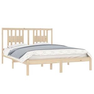 VidaXL Bedframe massief hout 150x200 cm 5FT King Size