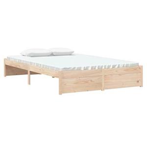 vidaXL Bedframe massief hout 120x200 cm