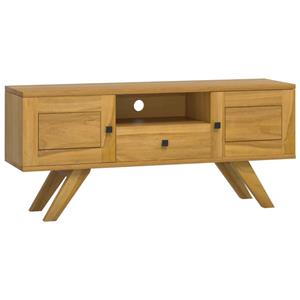 VidaXL Tv-meubel 110x30x50 Cm Massief Teakhout