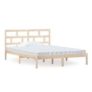 VidaXL Bedframe massief hout 150x200 cm 5FT King Size