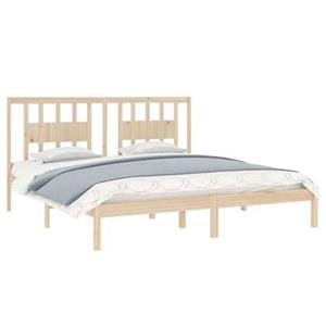 VidaXL Bedframe massief hout 180x200 cm 6FT Super King