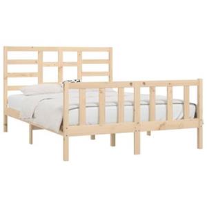 VidaXL Bedframe massief hout 150x200 cm 5FT King Size