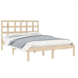 VidaXL Bedframe massief hout 200x200 cm