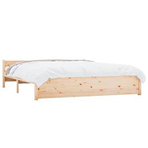 VidaXL Bedframe massief hout 200x200 cm