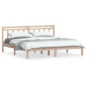 VidaXL Bedframe massief grenenhout 200x200 cm