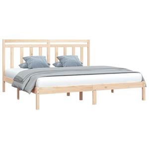 VidaXL Bedframe massief hout 200x200 cm