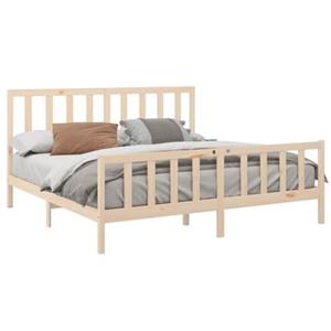 vidaXL Massivholzbett Kiefer 180x200 cm 6FT Super King 