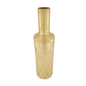 Dijk Natural Collections Bottle metal 14x53cm - Goud