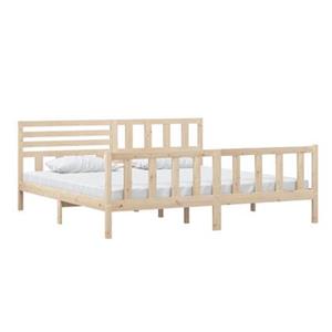 VidaXL Bedframe massief hout 200x200 cm