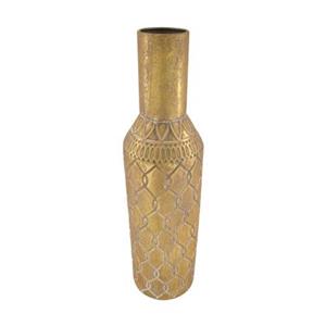 Dijk Natural Collections Bottle metal 14x53cm - Goud