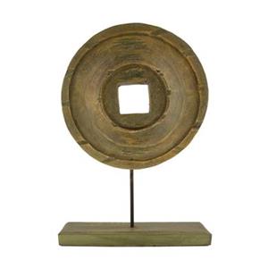 Cozy Ibiza Decoratie object rond groen zwart