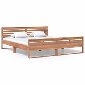 VidaXL Bedframe massief teakhout 180x200 cm
