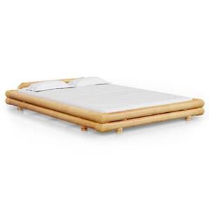 VidaXL Bedframe bamboe 140x200 cm