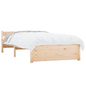 vidaxl Bedframe massief hout 90x200 cm