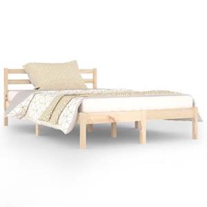 VidaXL Bedframe massief grenenhout 120x200 cm