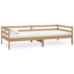 VidaXL Slaapbank massief grenenhout honingbruin 90x200 cm