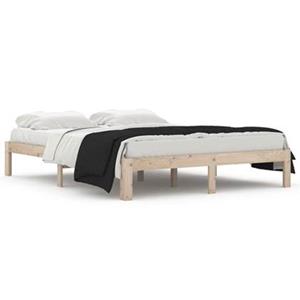 VidaXL Bedframe massief hout 150x200 cm 5FT King Size