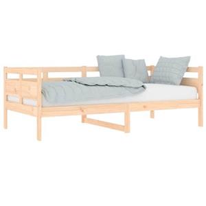 vidaxl Slaapbank massief grenenhout 90x190 cm