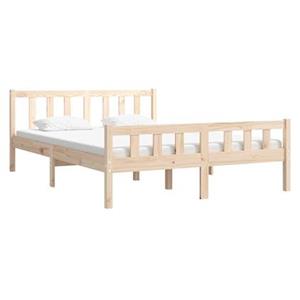 VidaXL Bedframe massief hout 120x190 cm 4FT Small Double