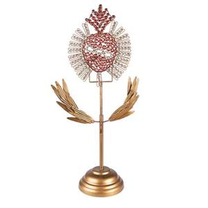 Clayre & Eef Decoratie 45 cm Goudkleurig Ijzer Decoratief Figuur