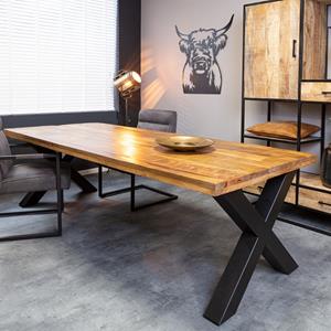 Starfurn Eetkamertafel Denver | Rechthoek X-poot | 200 cm STF-1016