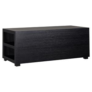 Richmond Interiors Richmond Salontafel Oakura Eikenhout, 104 x 45cm - Zwart